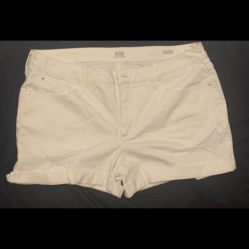 White shorts